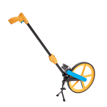 Datum DRW1 Measuring Wheel features a folding aluminium handle as well as a carrying bag, which both make for easy storage.