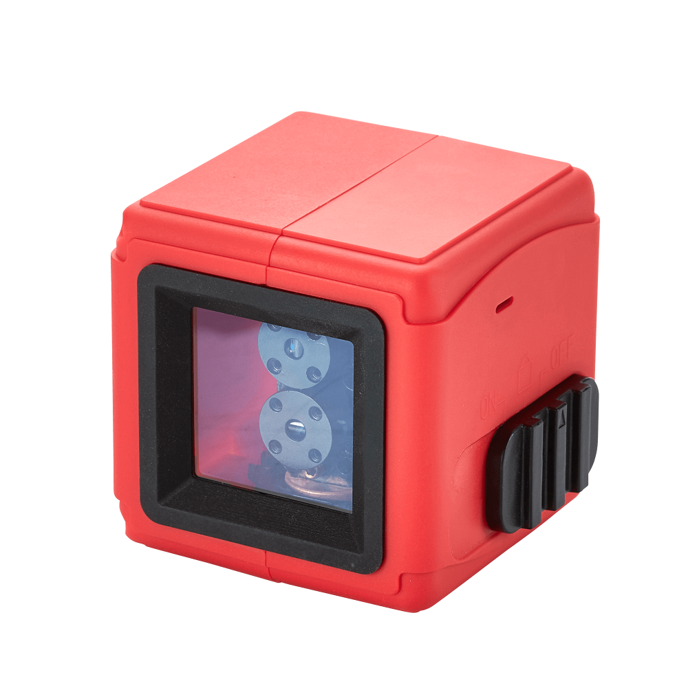 The Datum Cube is an accurate and durable pocket laser for setting out horizontal or vertical lines using the highly visible red laser beams.