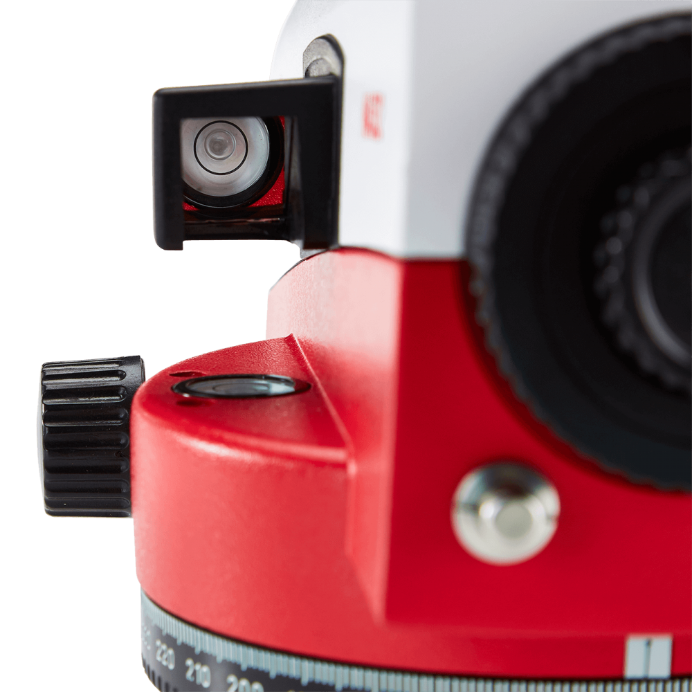 Datum NA532 Automatic Level features a robust cast metal casing, an impressive 32x magnification & an accuracy rating of ±1mm per double km run of levelling.
