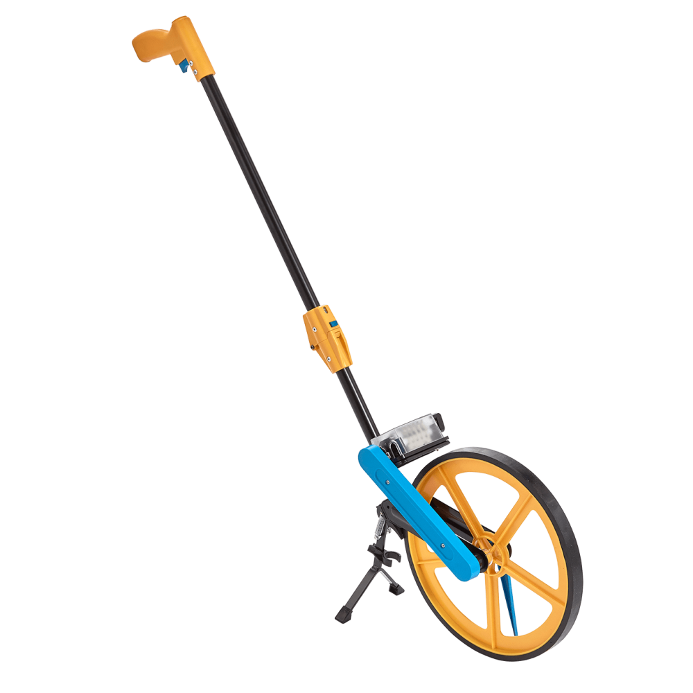 Datum DRW1 Measuring Wheel features a folding aluminium handle as well as a carrying bag, which both make for easy storage.